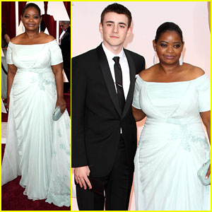 Charlie Rowe Attends the Oscars With 'Red Band Society' Co-Star Octavia Spencer