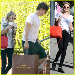 Emma Roberts' Fiance Evan Peters Thinks It's Fun To Scare People