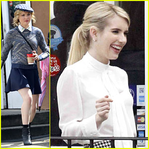 Emma Roberts & Skyler Samuels Start Filming 'Scream Queens' After New Teaser Drops