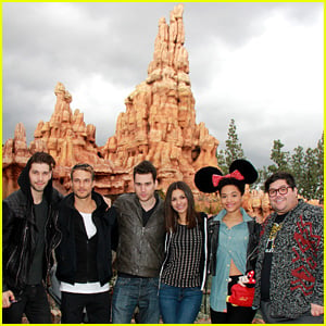 Victoria Justice Takes Disneyland By Storm With the 'Eye Candy' Cast!