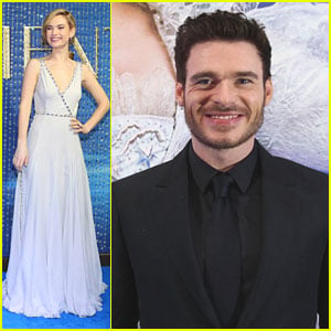 Lily James Admits She Burped In Richard Madden's Face Because Of Her 'Cinderella' Corset