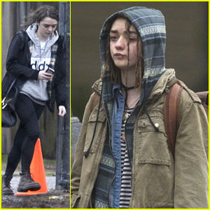 Maisie Williams Looks Worse For Wear On 'Devil & The Deep Blue Sea' Set