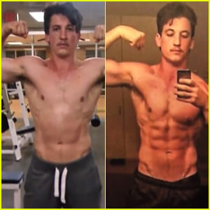 Miles Teller Looks Ripped in This Hot Shirtless Pic!