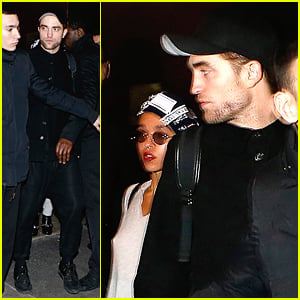 Robert Pattinson & FKA twigs Wrap Up Their Night In Paris