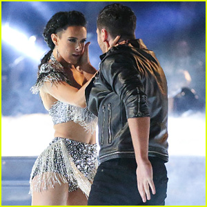 Rumer Willis & Val Chmerkovskiy Get The Support of Her Dad Bruce on 'DWTS' - See the Pics!