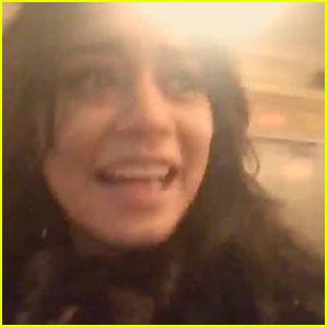 Vanessa Hudgens Reacts In The Best Way Possible To Being on Broadway - Watch Here!