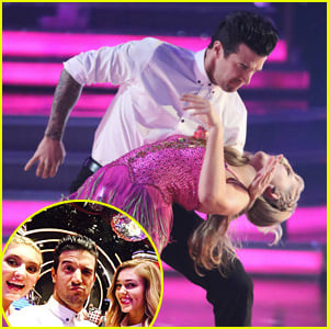 Willow Shields & Mark Ballas Get Support From Sadie Robertson at 'DWTS' - See the Pics!