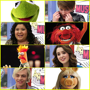 The 'Austin & Ally' Cast Celebrate 'Muppet Moments' With Their Favorite Muppet