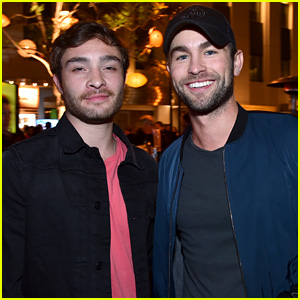 'Gossip Girl' Reunion Alert! Chace Crawford & Ed Westwick Step Out for a Good Cause
