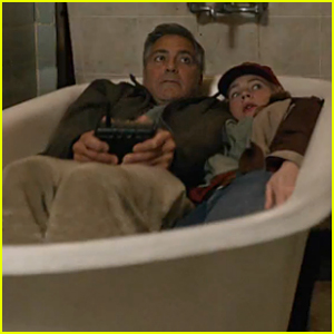 Britt Robertson & George Clooney Share Bathtub in 'Tomorrowland' Trailer - Watch Now!