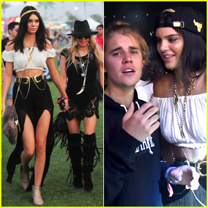 Kendall Jenner Makes Coachella BFFs in Justin Bieber & Fergie!