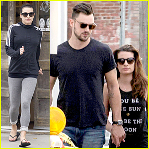 Lea Michele & Matthew Paetz Are Inseparable in New Orleans