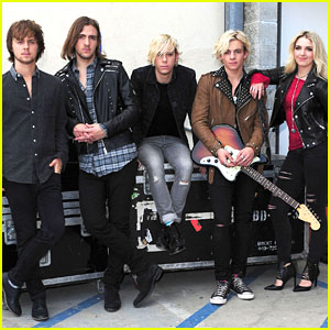 See Pics Of R5's 'Let's Not Be Alone Tonight' Video Shoot!