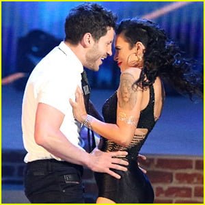 Rumer Willis Val Chmerkovskiy Get Jazzy On Dwts Dancing With The