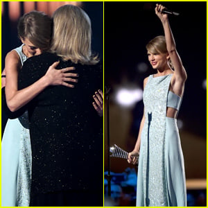 Taylor Swift’s Mother Andrea Gives Very Emotional Speech at ACM Awards ...