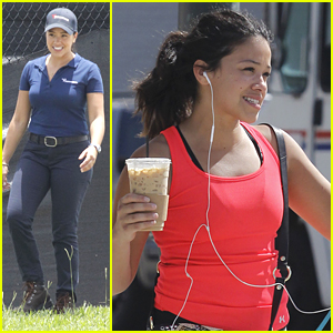 Gina Rodriguez & Pup Casper Hit Up Boxing Class Ahead of ‘Deepwater ...