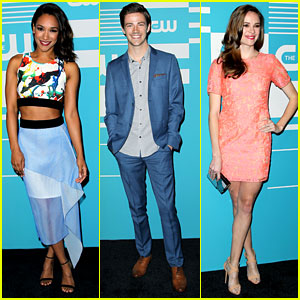 Candice Patton & Grant Gustin Head To CW Upfronts In A ‘Flash ...