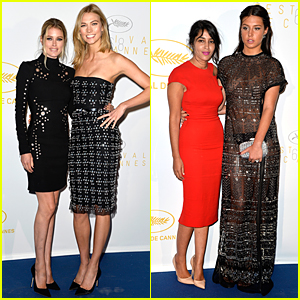Karlie Kloss & Adele Exarchopoulos Doll Up For Cannes 2015 Opening Ceremony Dinner