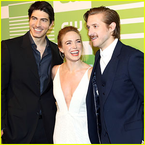 Caity Lotz & Brandon Routh Bring The 'Legends of Tomorrow' To CW Upfronts