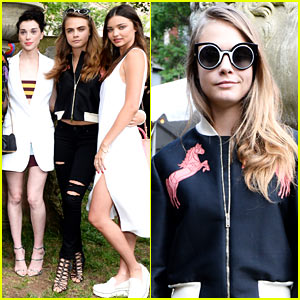 Cara Delevingne Plays Fun Game with 'Paper Towns' Co-Star Nat Wolff (Video)