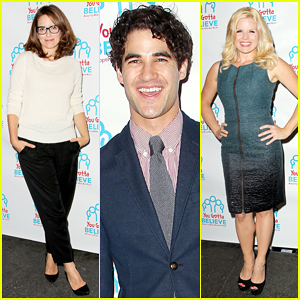 Darren Criss Represents Voices For The Voiceless with Tina Fey!