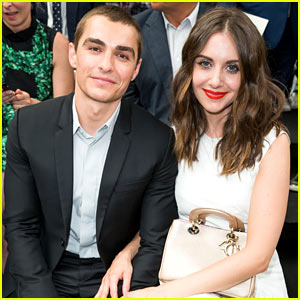 Dave Franco & Girlfriend Alison Brie Couple Up at Dior Homme Show!