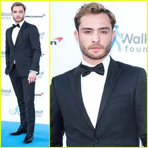 Ed Westwick Celebrates Birthday At Walkabout Foundation Gala in London