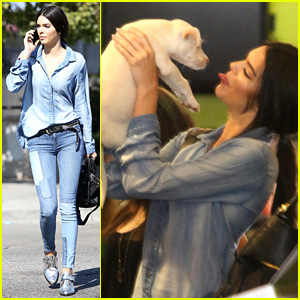 Kendall Jenner May Have Just Adopted the Most Adorable Dog Ever