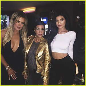 Kylie Jenner Supports Sister Khloé Kardashian by Modeling Teensy