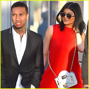 Kylie Jenner Checks Out 'Jurassic World' With Boyfriend Tyga