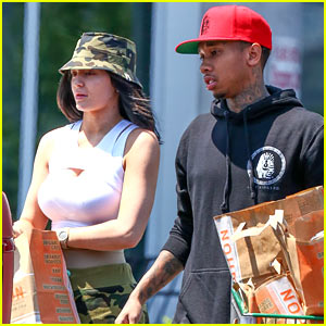 Kylie Jenner Checks Out 'Jurassic World' With Boyfriend Tyga