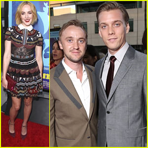 Tom Felton Supports Jake Abel At 'Love & Mercy' Hollywood Premiere