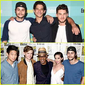 Dylan O'Brien & Tyler Posey Make It A Guys Night At EW's Comic-Con Party