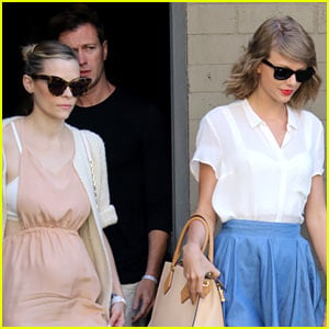Taylor Swift Grabs Lunch with Jaime King After Meeting Leo Thames!