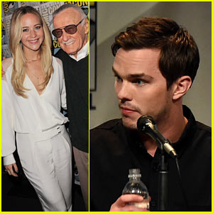 Jennifer Lawrence & Nicholas Hoult Join Star-Studded 'X-Men' Cast at Comic-Con!