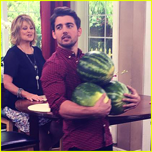 John DeLuca Juggles Watermelons On 'Home & Family' During JJJ Takeover