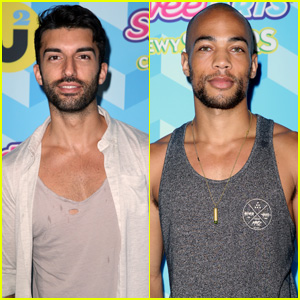 Justin Baldoni & Kendrick Sampson Hit Up the JJ Summer Bash Presented by SweeTARTS Chewy Sours