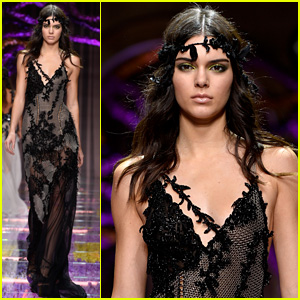 Kendall Jenner is a Gorgeous 'Atelier Versace' Girl in Paris!