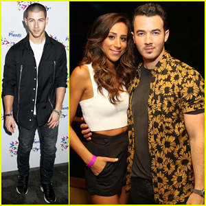 Kevin Jonas & Wife Danielle Deleasa Support Nick at PlentiTogether Live!