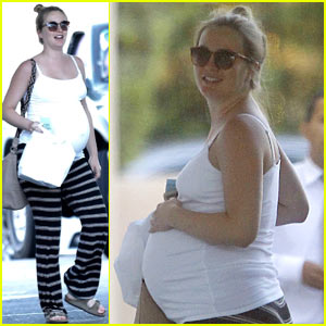 Leighton Meester Looks Like She's Ready to Pop!