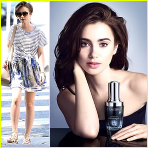 Lily Collins 'Loves Her Age' In Lancome's New Beauty Campaign