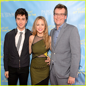 Halston Sage & Nat Wolff 'Get Lost Get Found' For Paper Towns Tour in Indianapolis