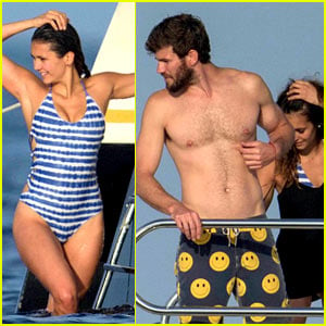 Nina Dobrev Enjoys a Fun Yacht Day with Boyfriend Austin Stowell!
