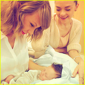 Taylor Swift Meets Her Godson - See the Photos!