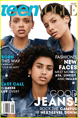 Imaan Hammam, Aya Jones & Lineisy Montero Cover 'Teen Vogue' July/August 2015 - See The Stunning Cover