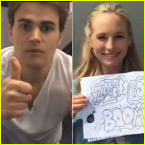 Watch Paul Wesley, Candice Accola, & More WBTV Stars Describe Comic-Con in 3 Words (Video)