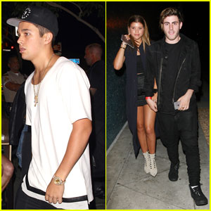 Austin Mahone & Sofia Richie Both Party With Friends at Kylie Jenner's 18th Birthday Bash