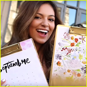 Bethany Mota Makes Her Own School Supplies In New Vid - Watch Here!