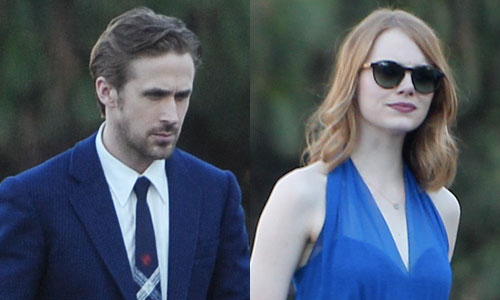 Ryan Gosling Chases After Emma Stone On 'La La Land' Set: Photo 3448193, Emma  Stone, Ryan Gosling Photos