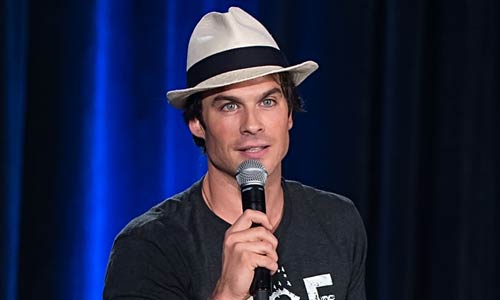 Ian Somerhalder Posts First-ever Selfie As Damon! 